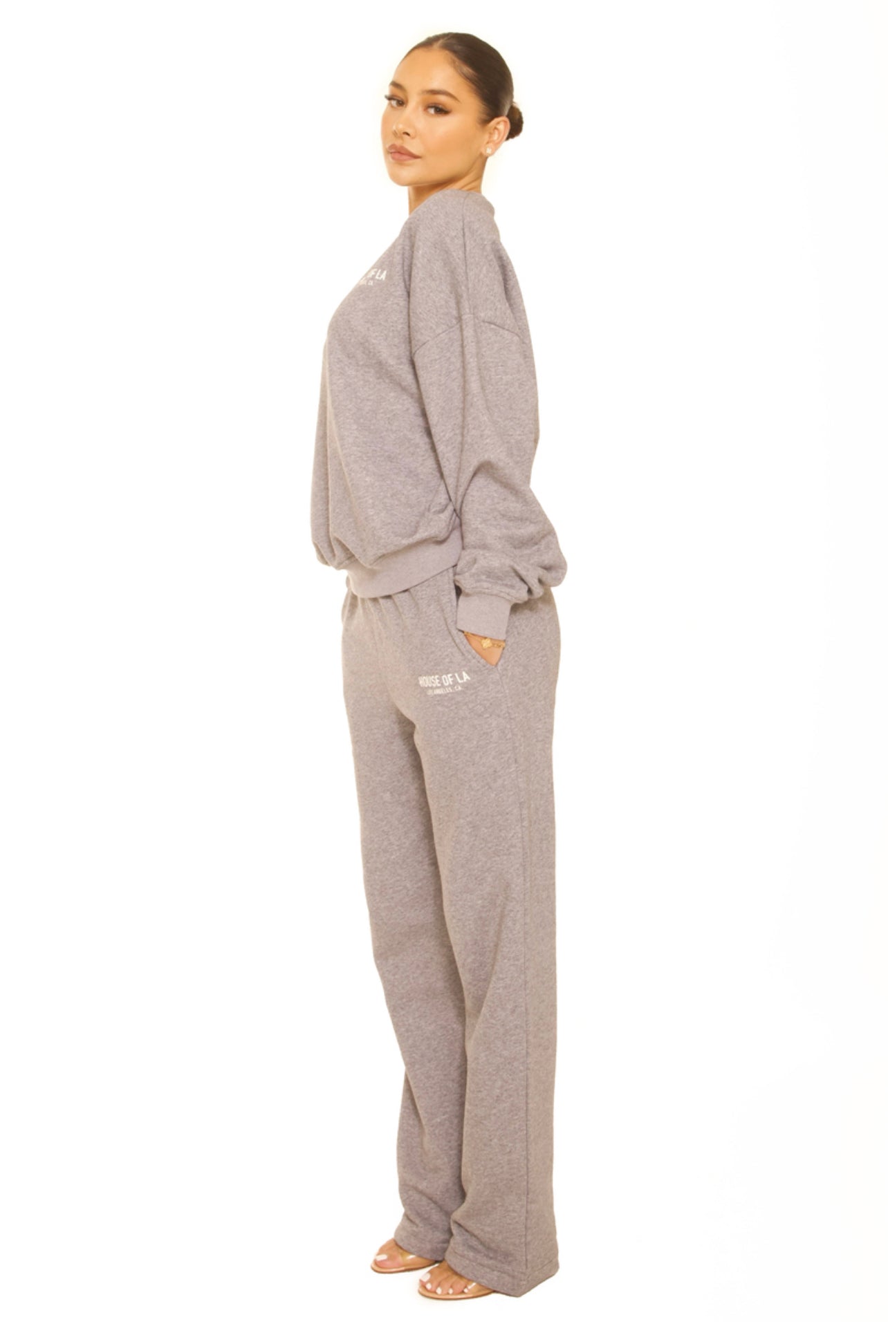 HOUSE OF LA JOGGING SET GREY