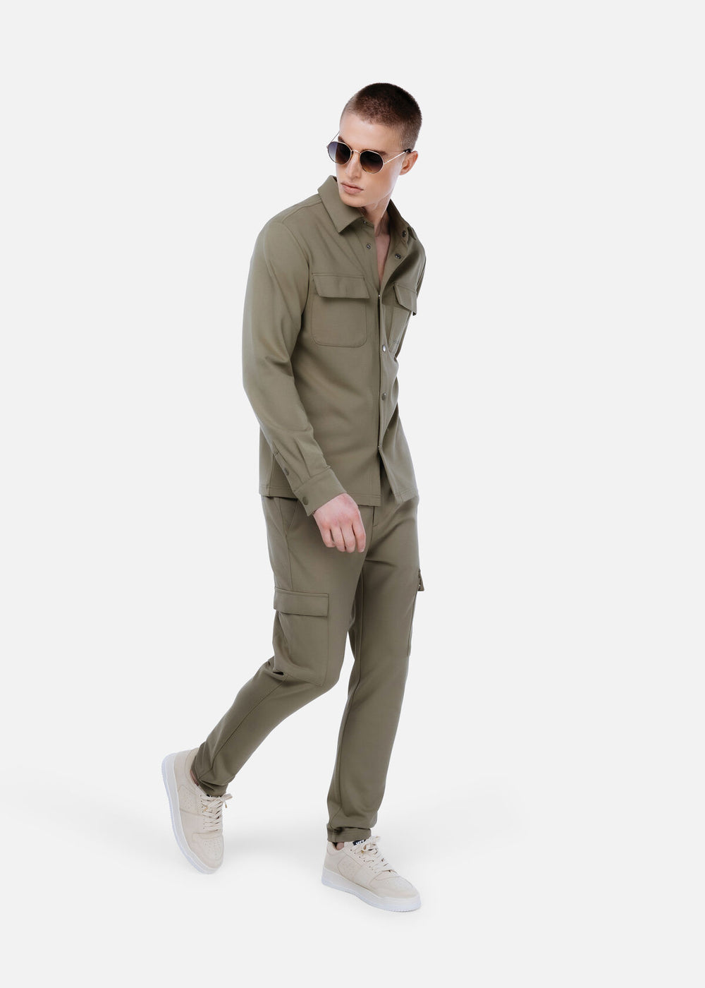 OFF THE PITCH SMART INTERLOCK OVERSHIRT - Herenoverhemd met stretch