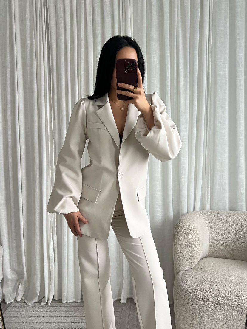 Oria Blazer - Crème