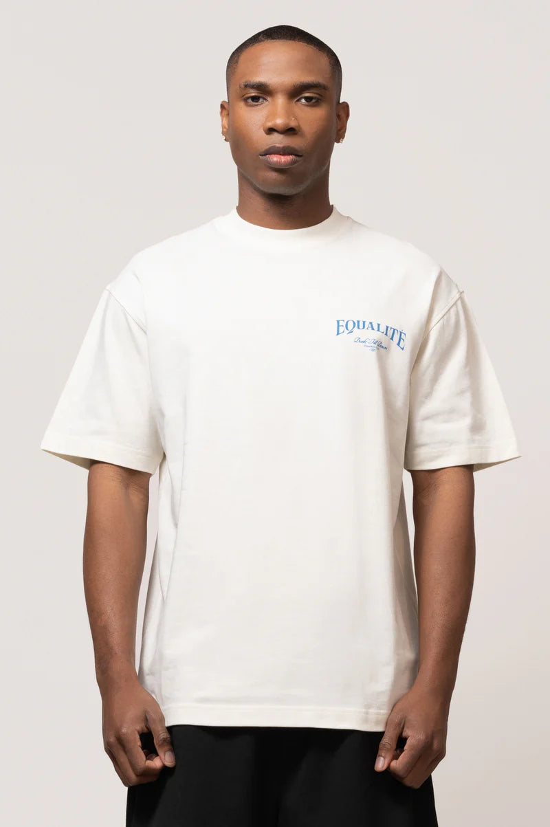 ZORA OVERSIZED TEE OFF-WHITE