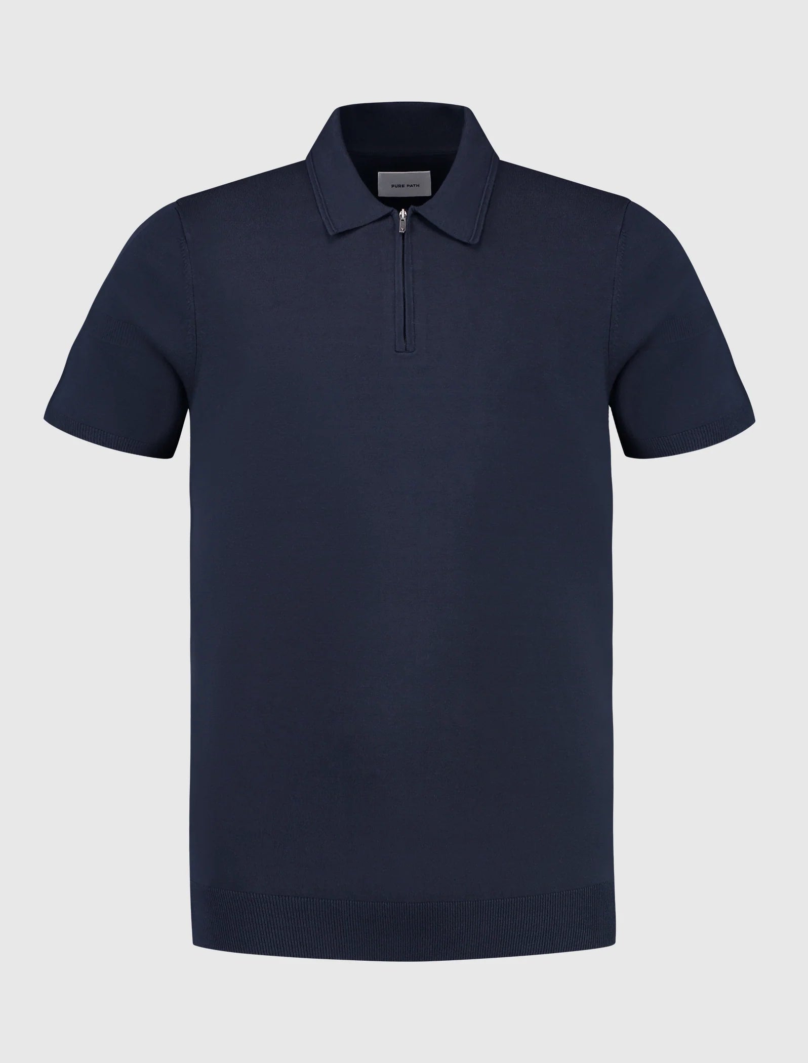 PURE PATH HALFZIP KNITWEAR POLO NAVY