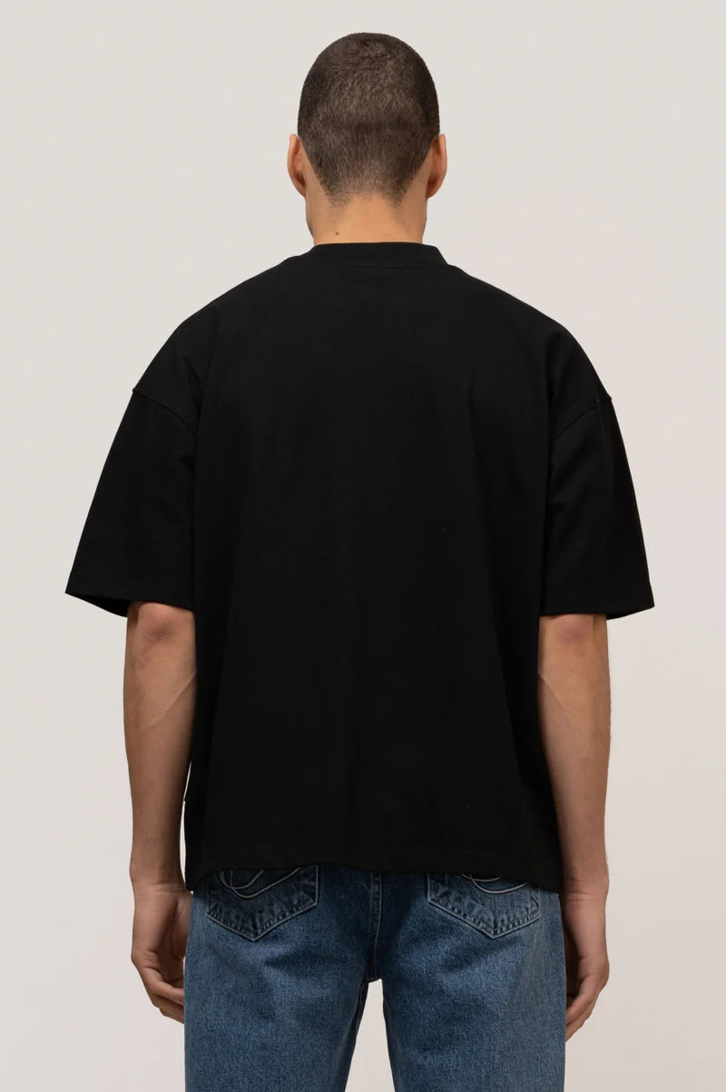 EAGLE BOXY TEE BLACK