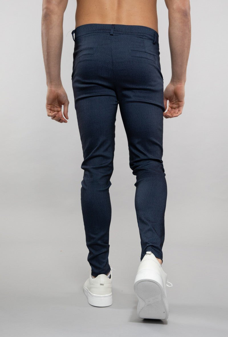 Chino broek - donker blauw
