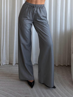 Eight paris - Stripe Pantalon – Grijs
