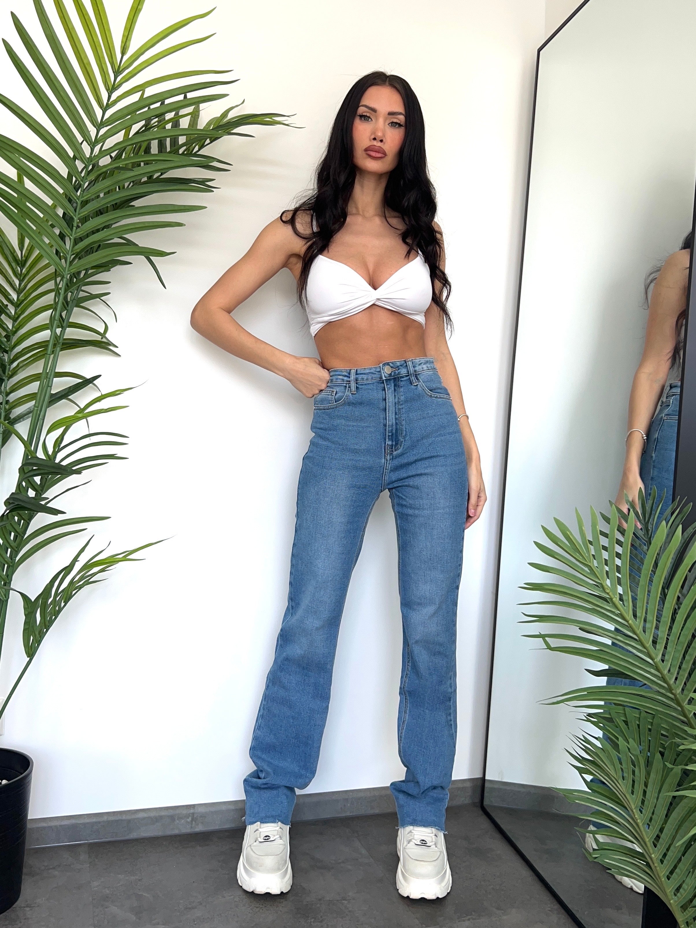 Extra long straight jeans - RD2633