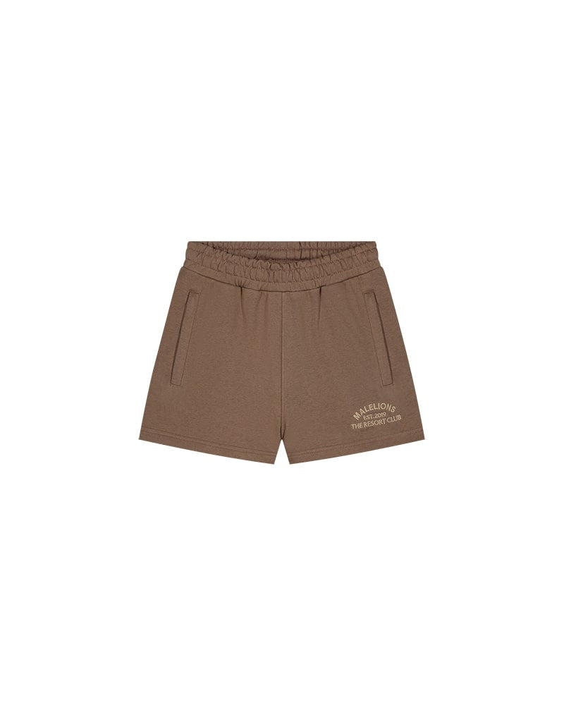 Malelions Women Paradise Shorts | Chocolate