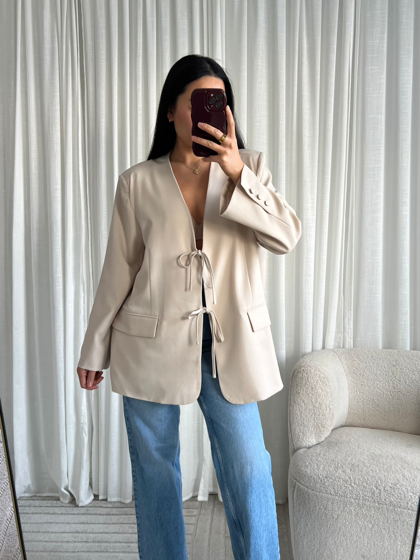 Blazer Jolie - Crème