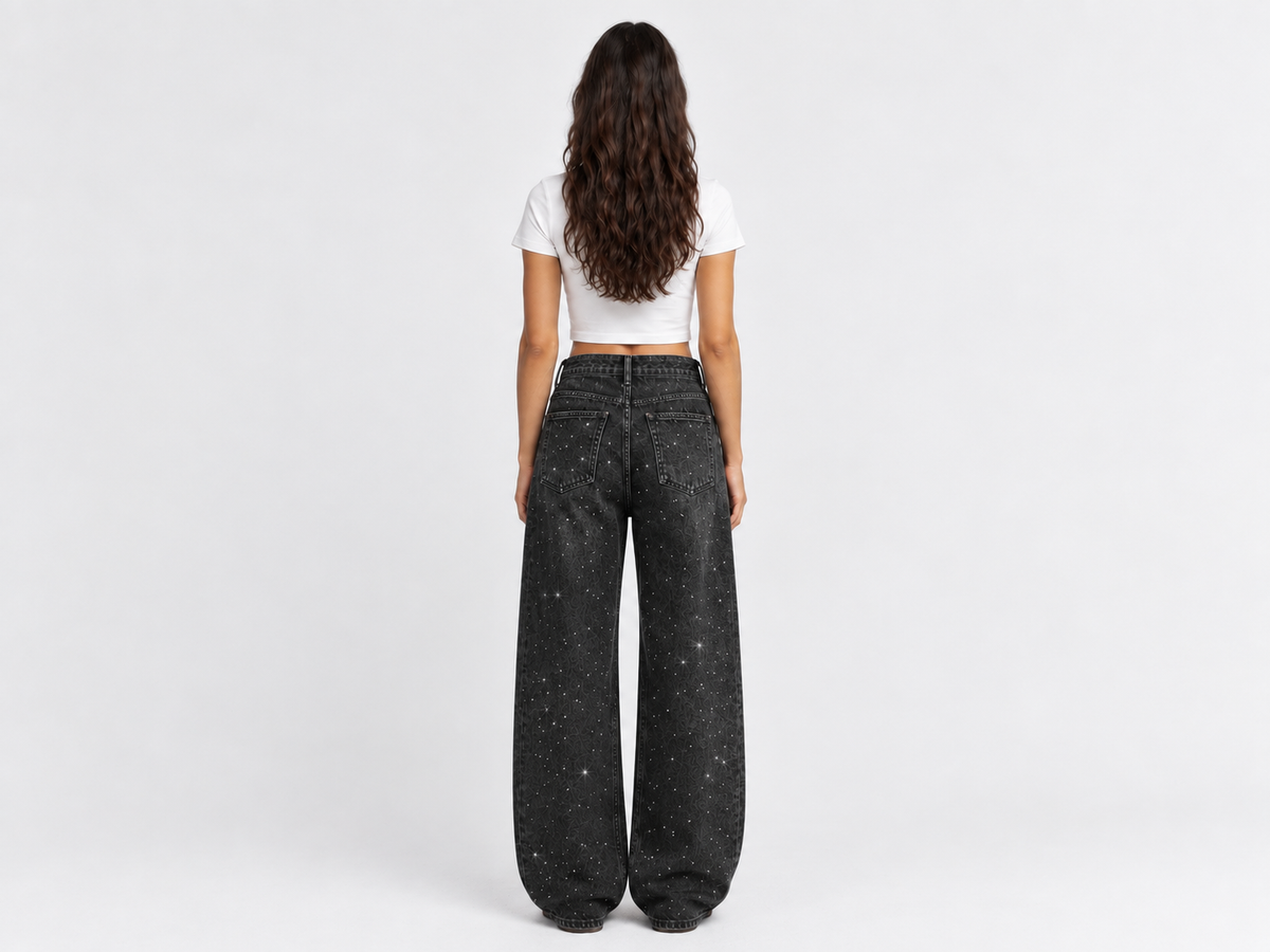 HELLO MISS - Diamond Jeans - H880-2