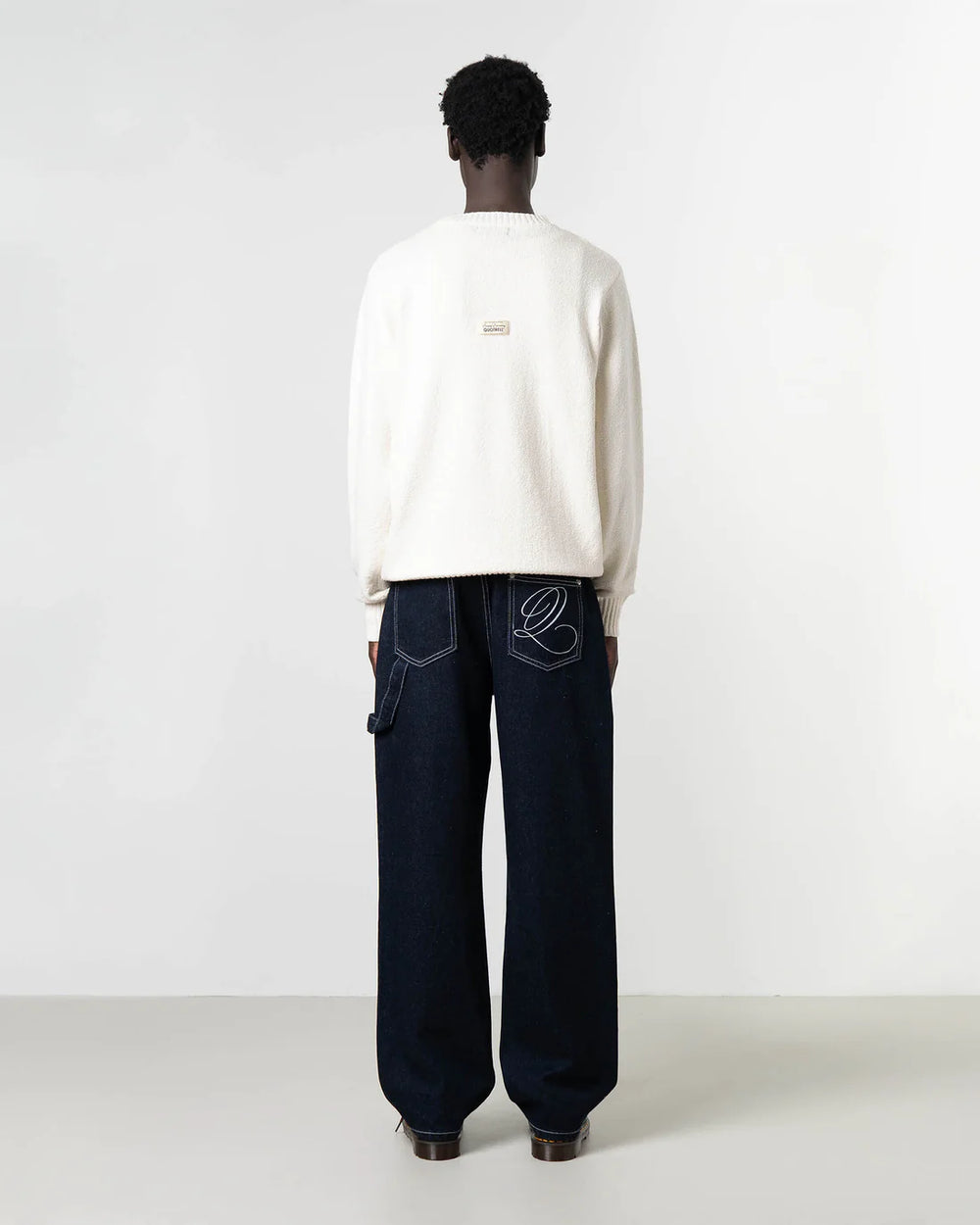 Quotrell - RICO KNITTED CREWNECK - ECRU