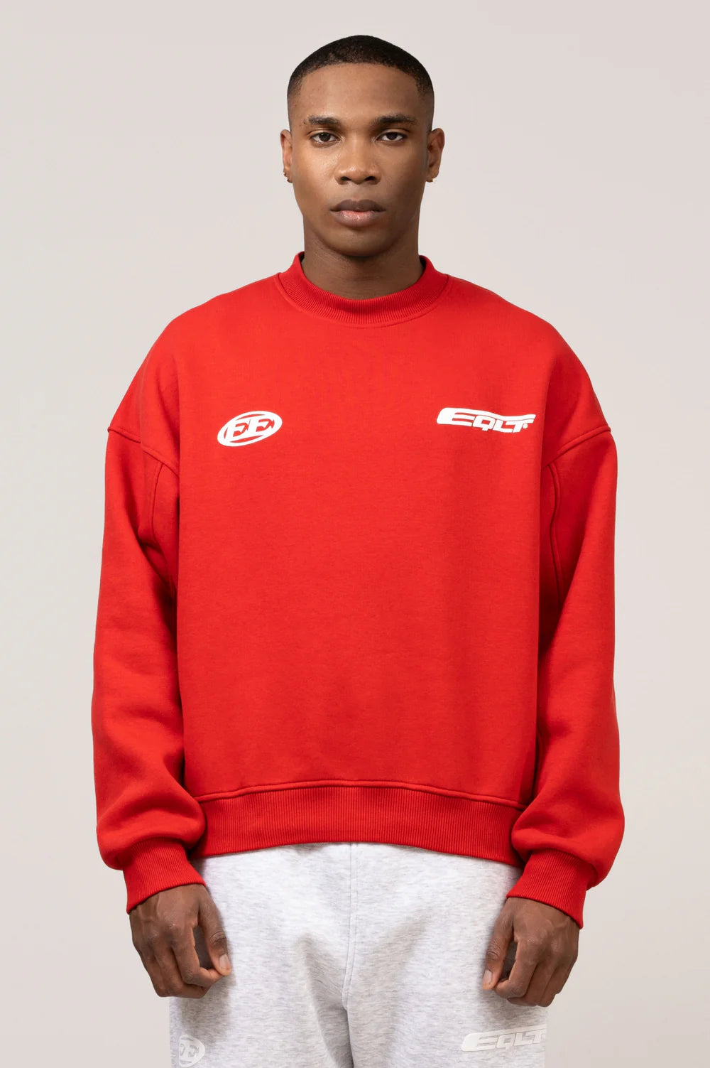 CHLOÉ OVERSIZED SWEATER CHERRY