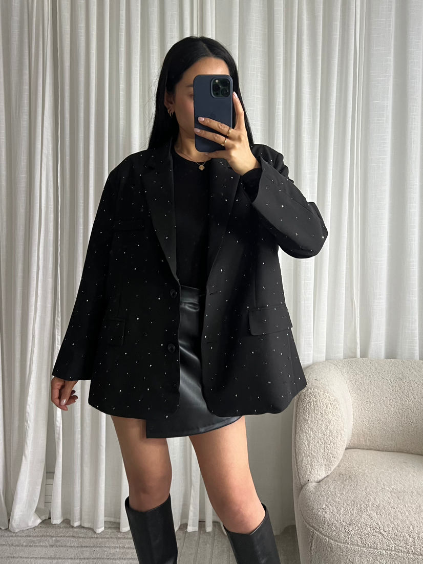 Blazer Diamond Kardashian - Black