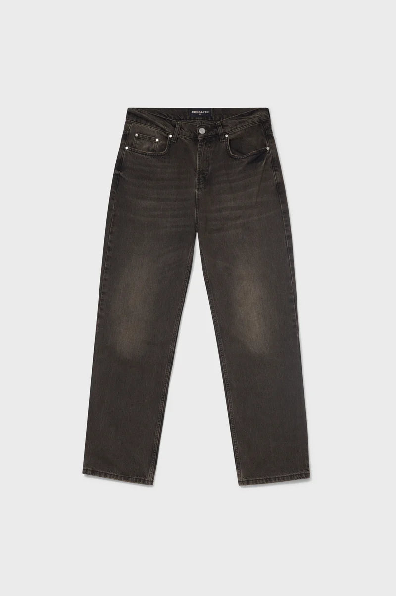 NOMAD STRAIGHT FIT JEANS BROWN