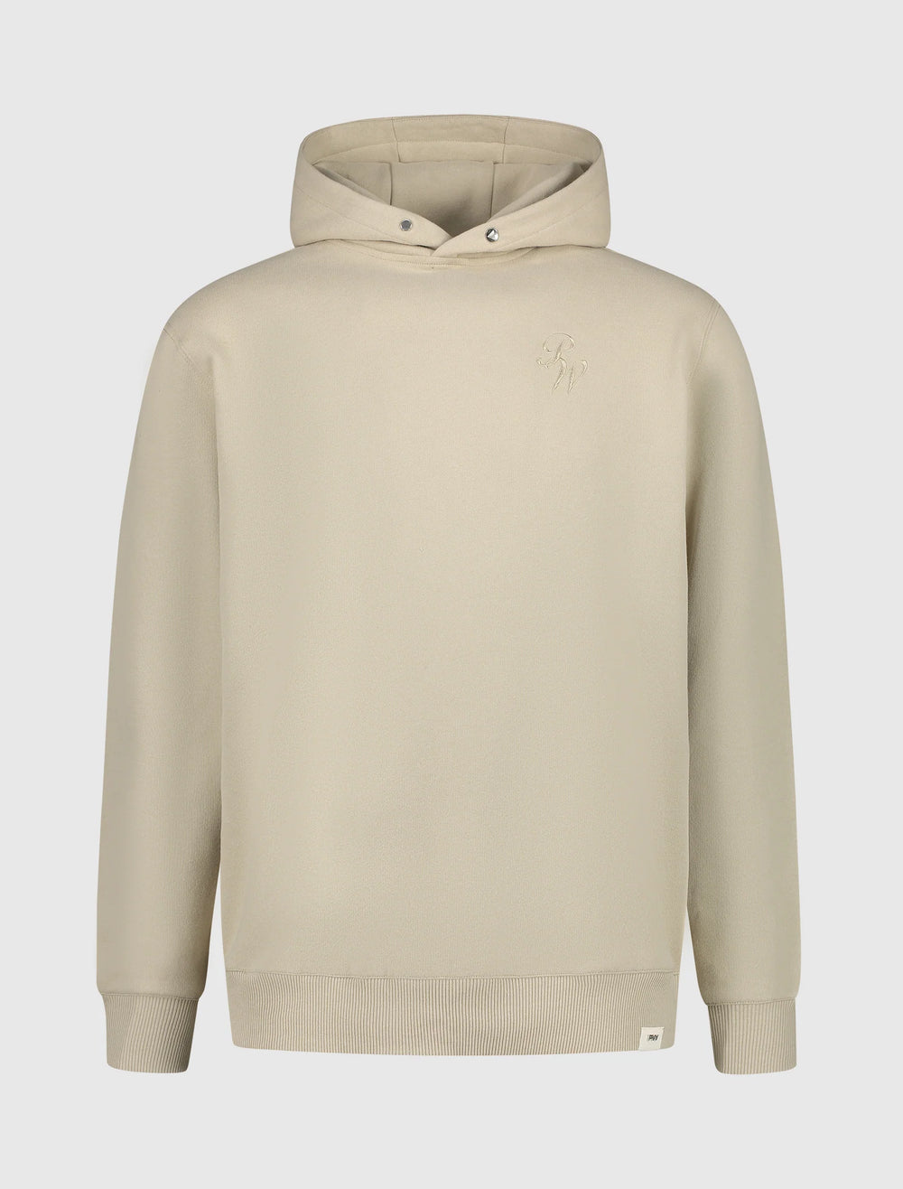 Pure White - Embroidered PW Hoodie
