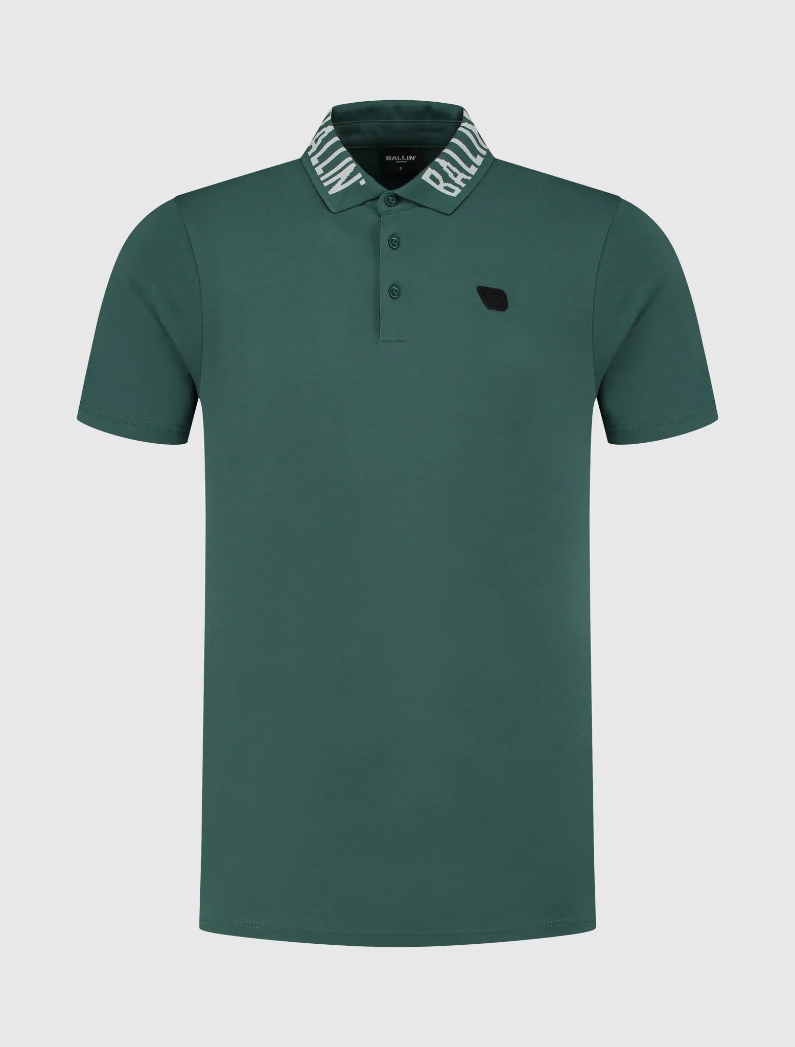 BALLIN JACQUARD LOGO POLO