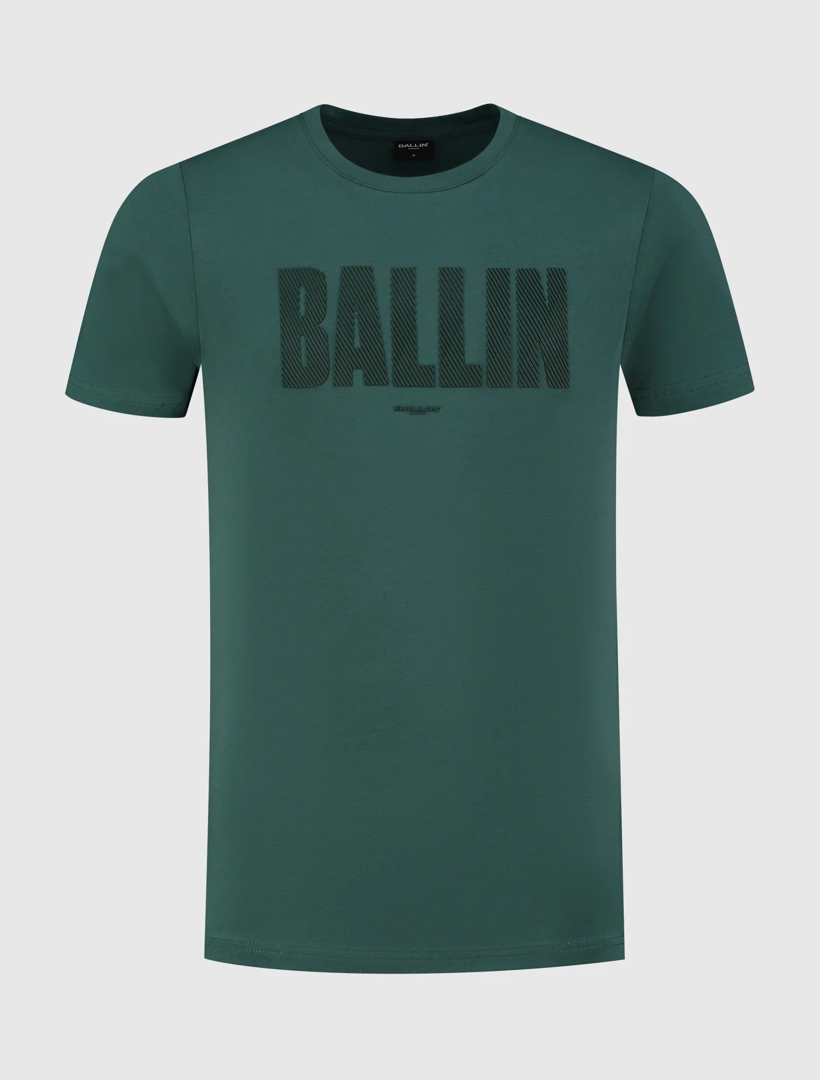 BALLIN - HD PRINT LOGO T-SHIRT - FADED GREEN