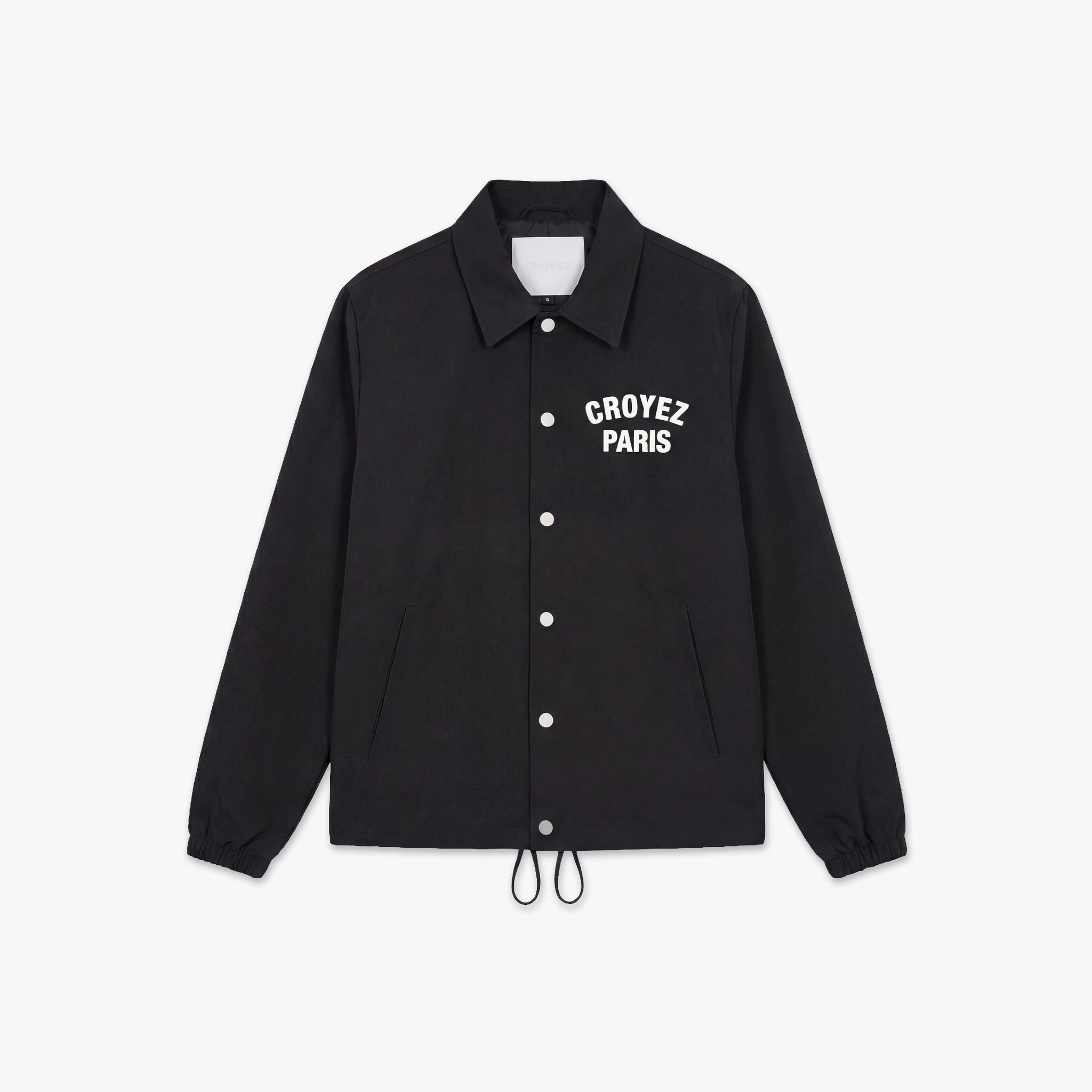 Croyez Paris Coach Jacket | Black