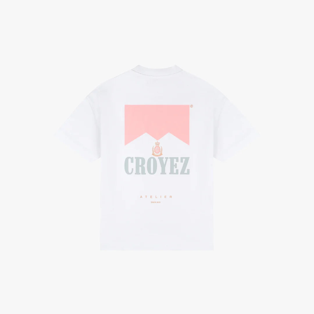 CROYEZ FUMES AMALFI T-SHIRT - WHITE