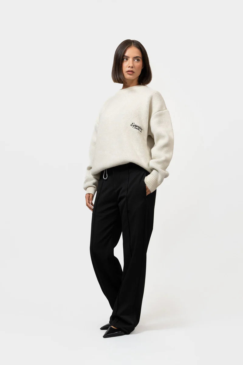 MAX KNIT SWEATER OFF-WHITE