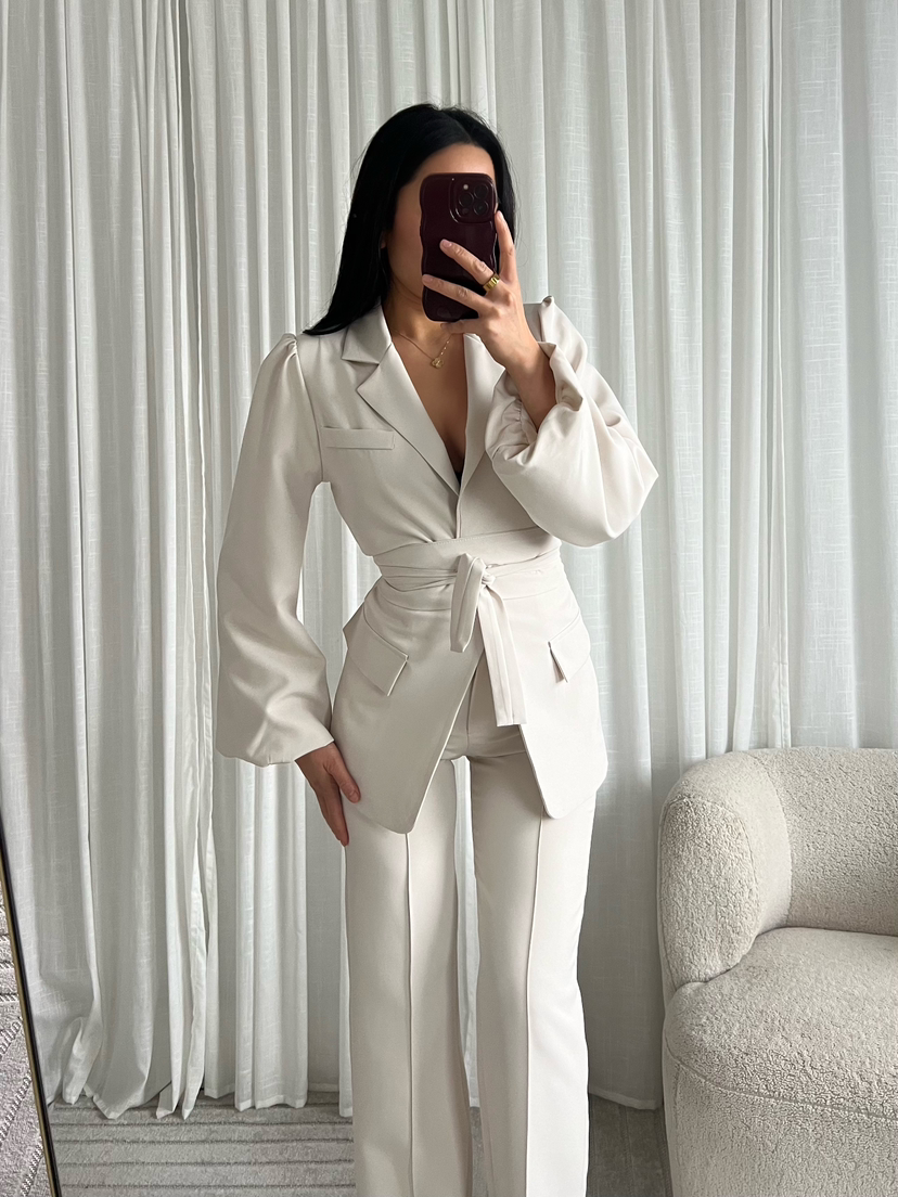 Oria Blazer - Crème
