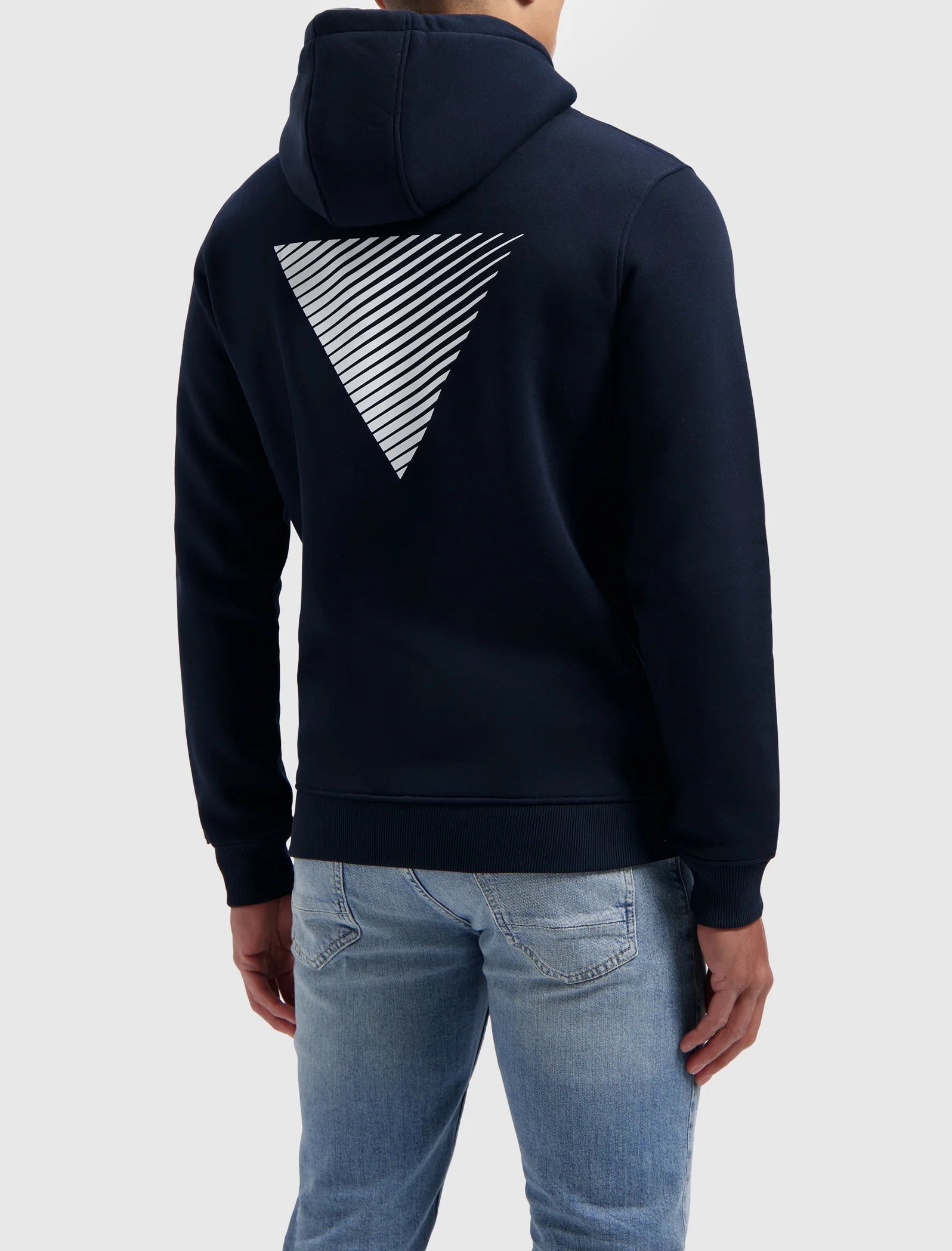 ESSENTIAL LOGO HOODIE NAVY