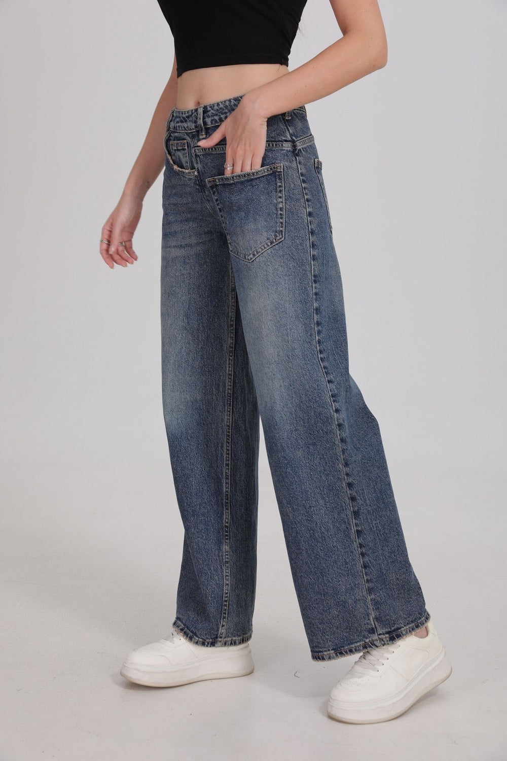 See See - Edge Pocket Jeans - Blue - A5186