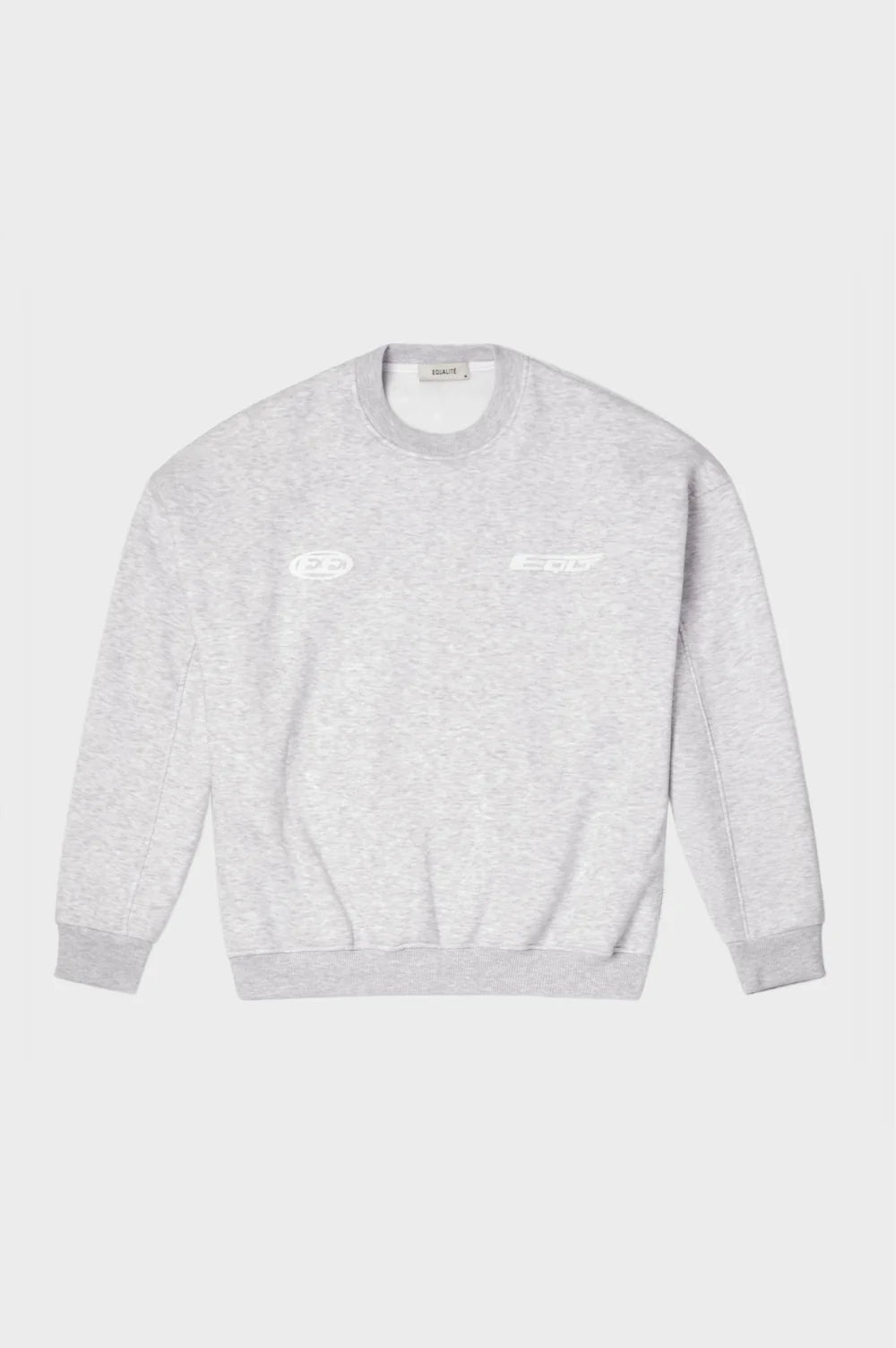 CHLOÉ OVERSIZED SWEATER MELANGE GREY