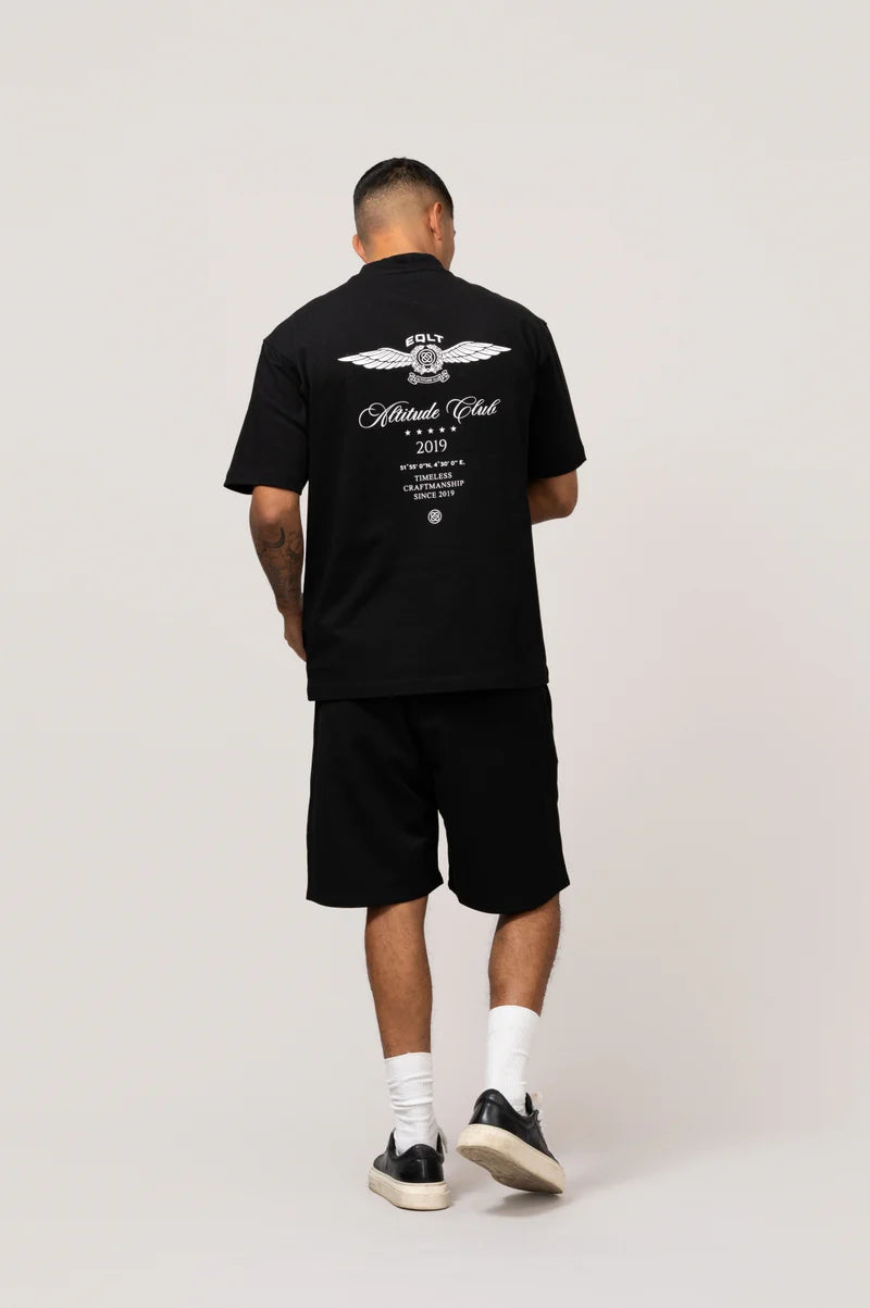 FLY OVERSIZED TEE BLACK