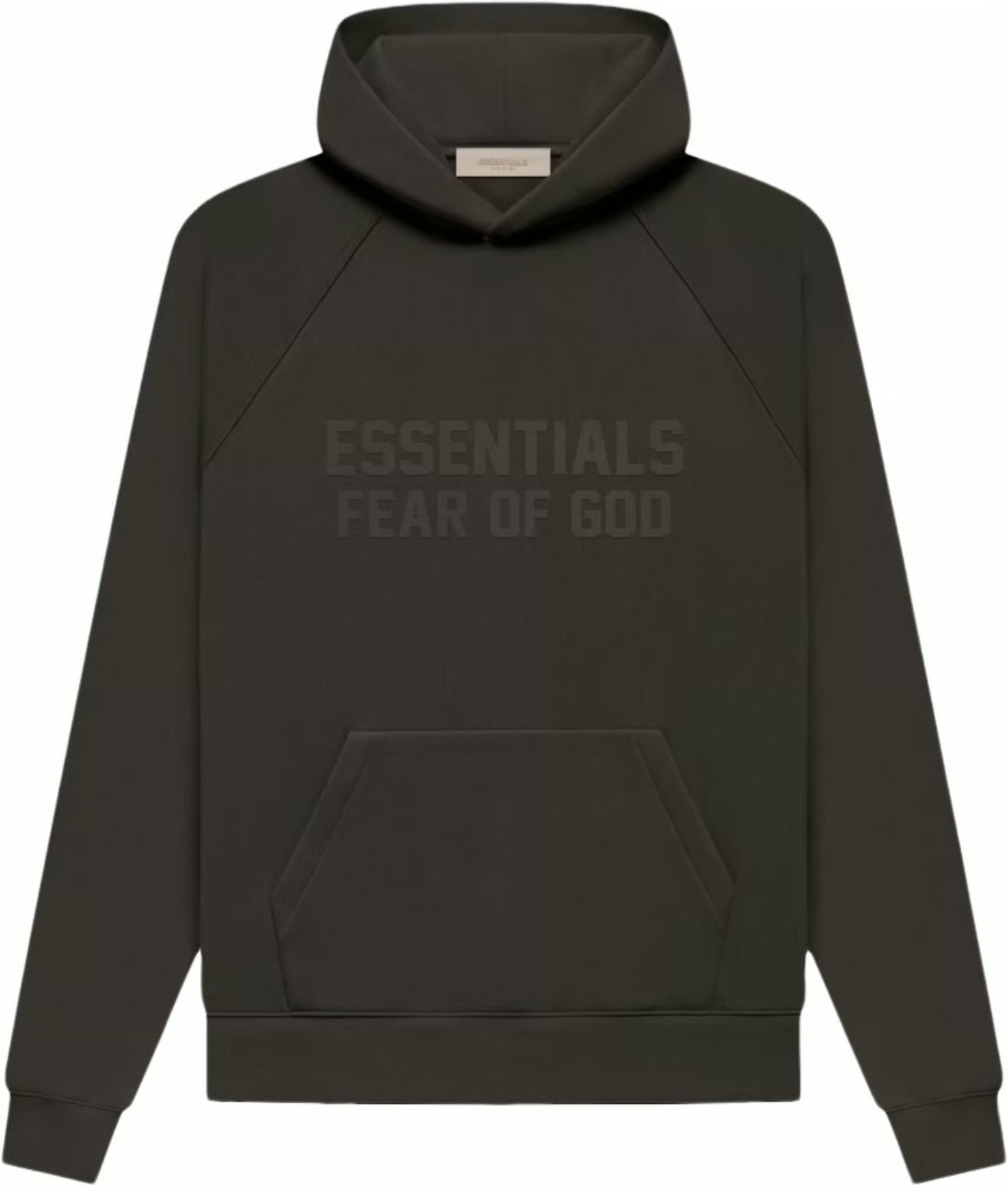 Fear of God Essentials Off Black Hoodie
