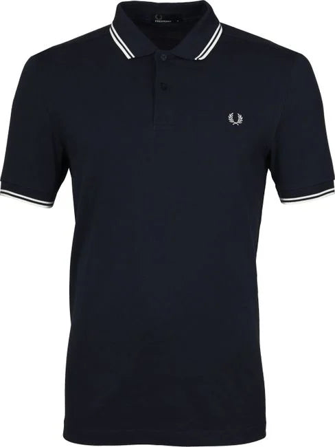 Fred Perry TWIN TIPPED SHIRT - Slim fit katoenen herenpolo