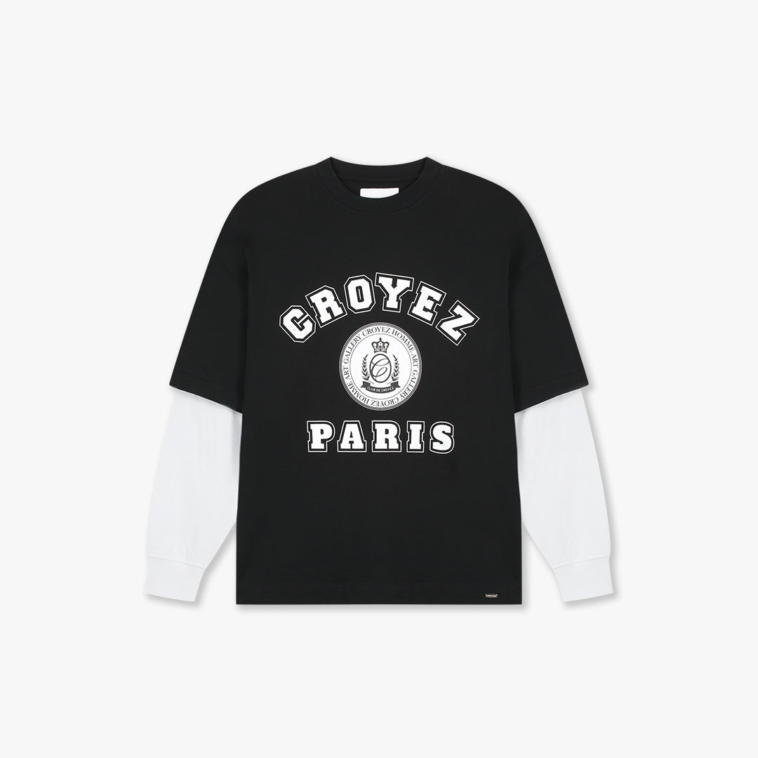 Croyez Bouclier Longsleeve | Vintage Black