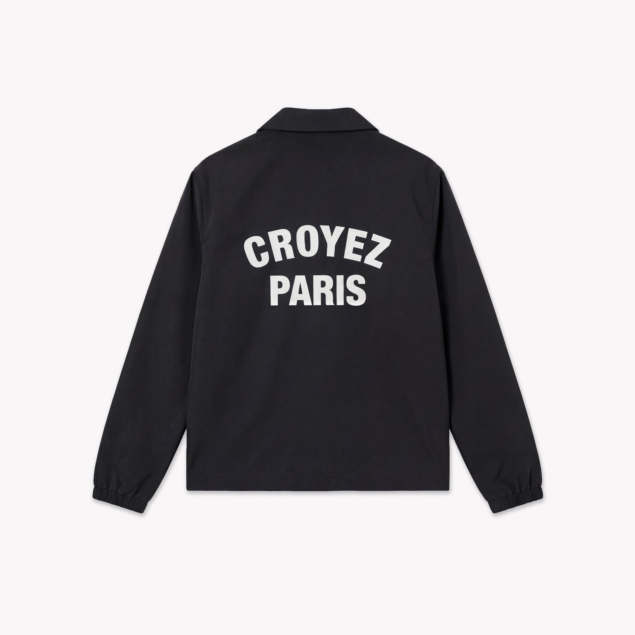 Croyez Paris Coach Jacket | Black