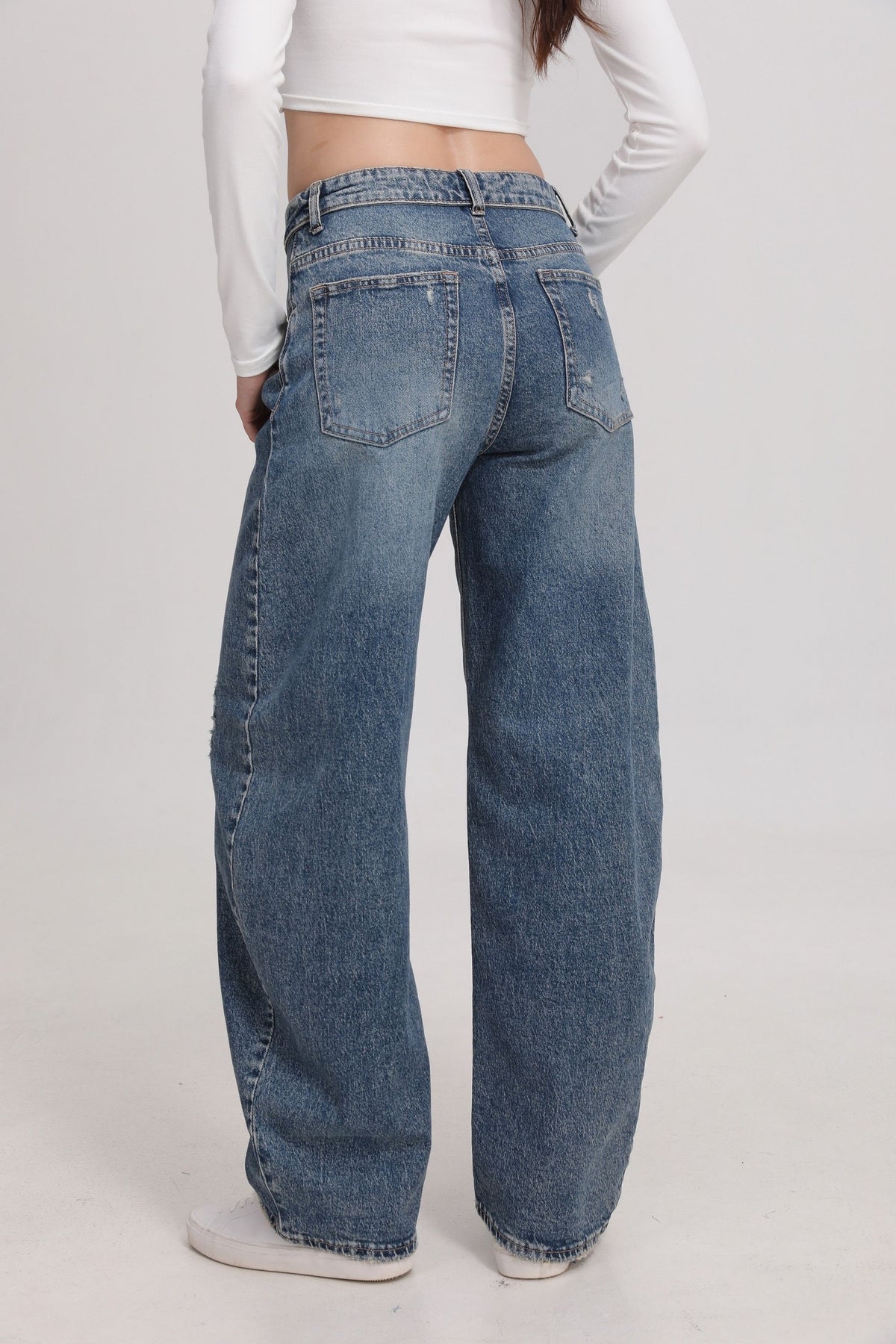 See See - Barrel Jeans - Blue - A5193
