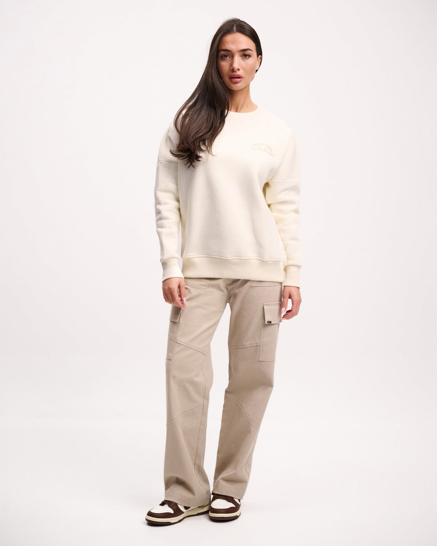 Malelions Women Straight Leg Cargo Pants | Clay