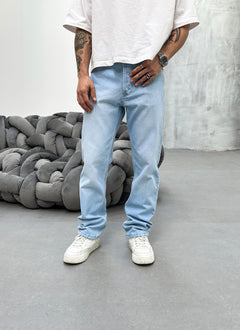 STRAIGHT JEANS - DISTRICT - Rechte heren spijkerbroek
