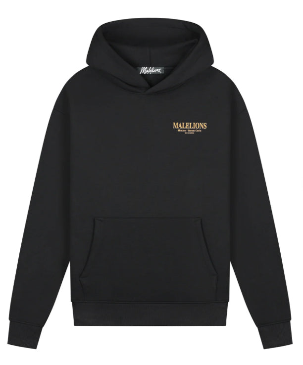 Malelions Men Monaco Hoodie | Black