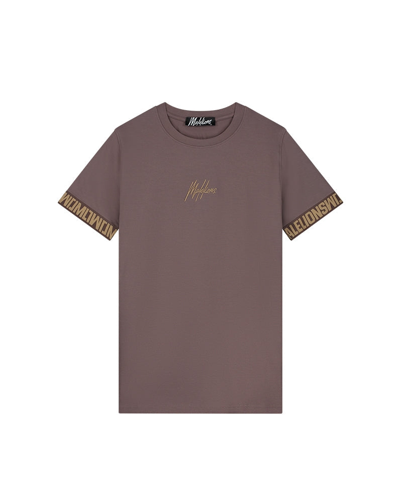 Malelions Men Venetian T-Shirt | Stone Brown