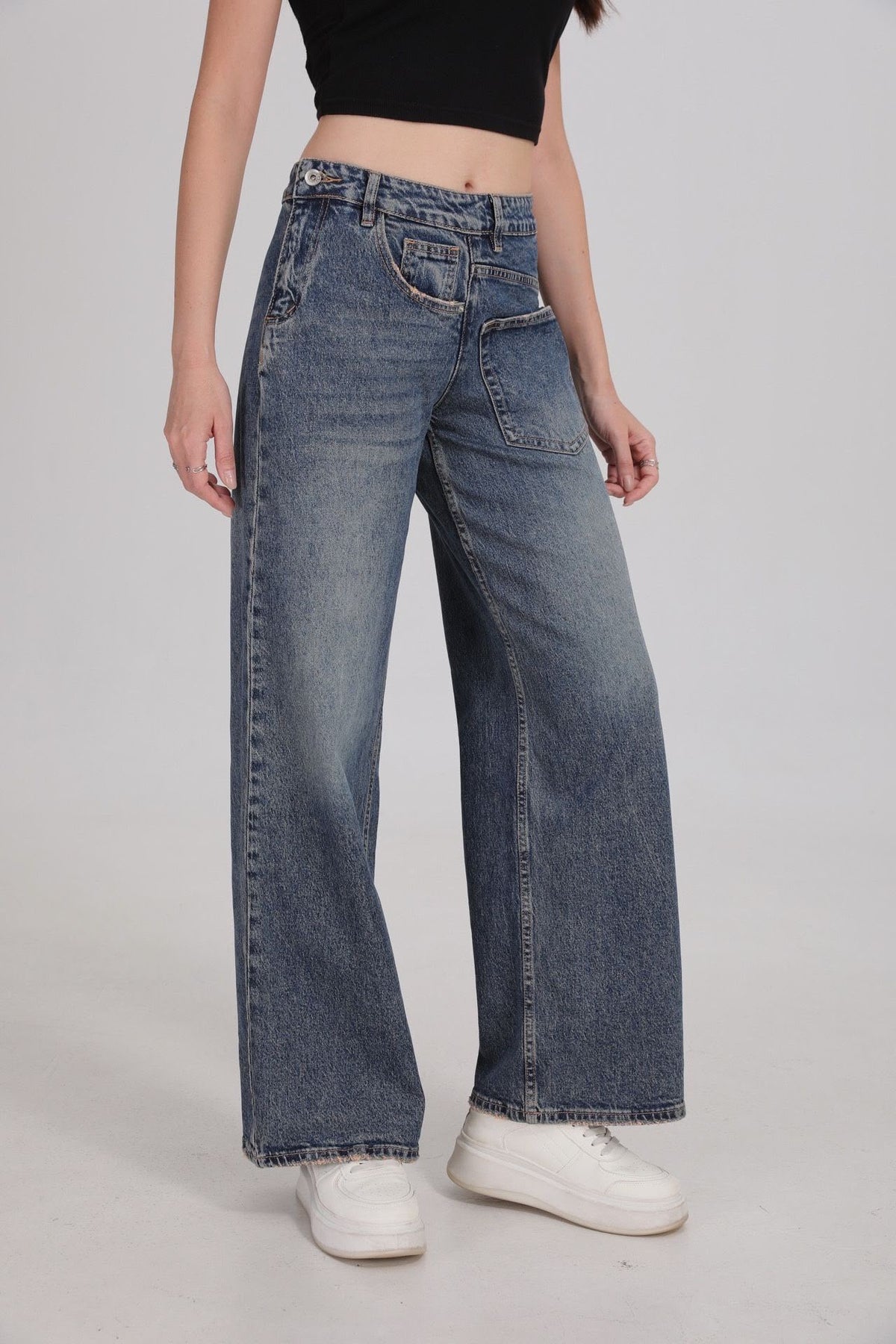 See See - Edge Pocket Jeans - Blue - A5186