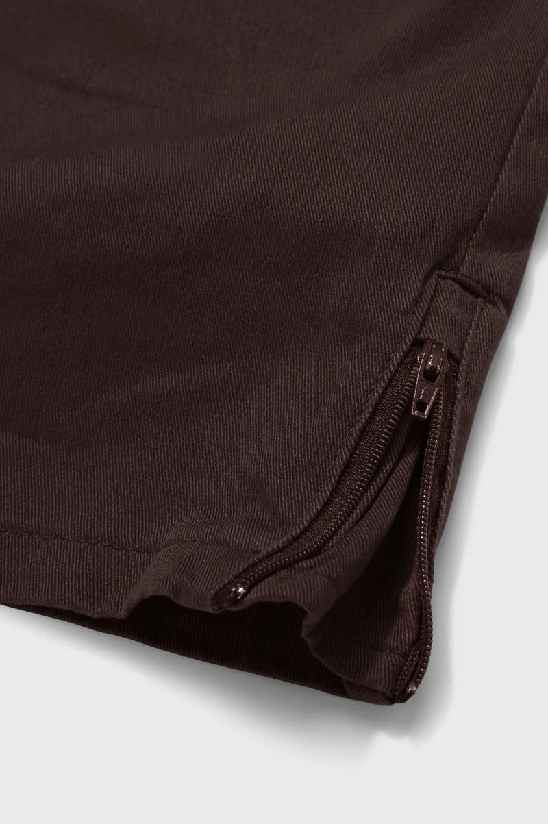 SYMBOL CARGO PANTS BROWN