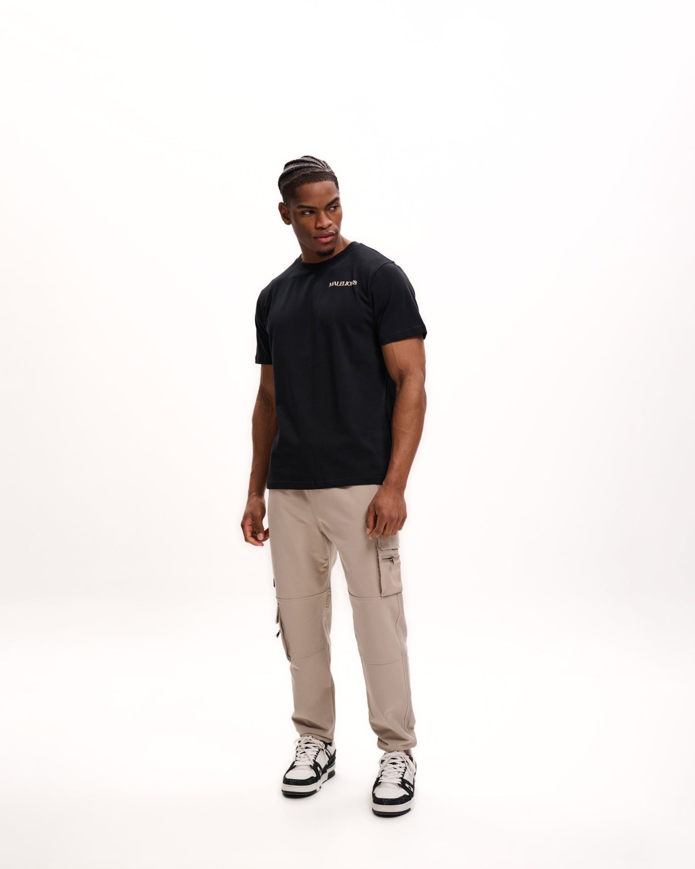 Malelions Men Amazon T-Shirt | Black