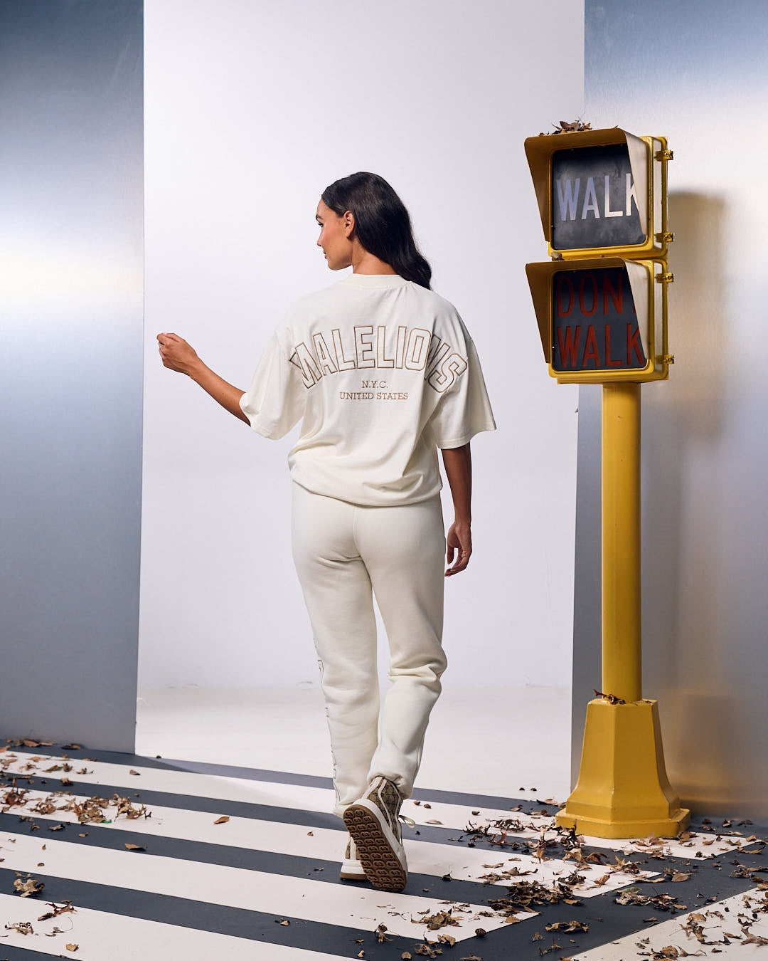 Malelions Women Kylie T-Shirt | Off-White