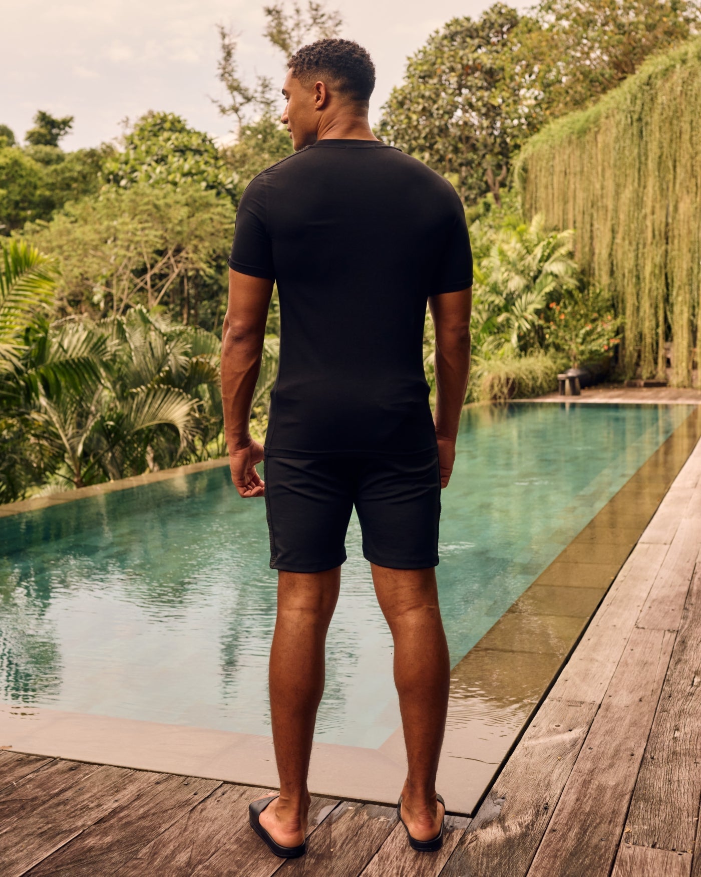 Malelions Men Venetian Shorts 2.0 | Black
