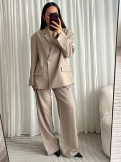 Million - Colbert Mia - Oat - Blazer voor smart-casual outfits
