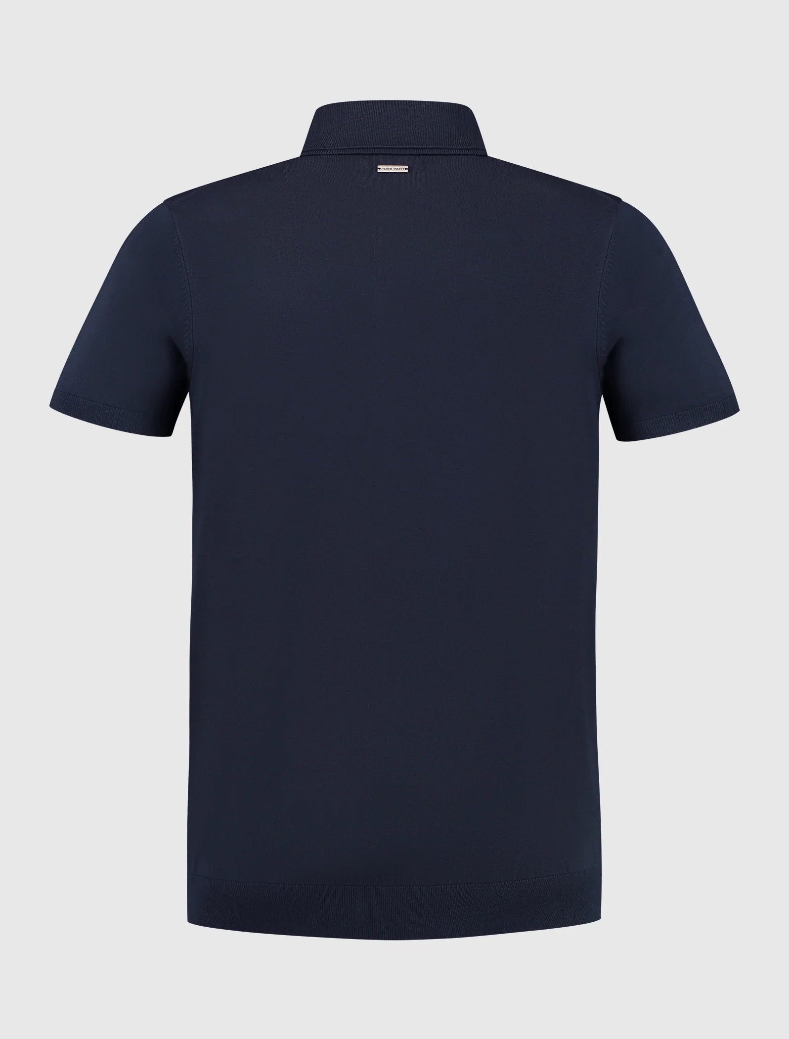 PURE PATH HALFZIP KNITWEAR POLO NAVY