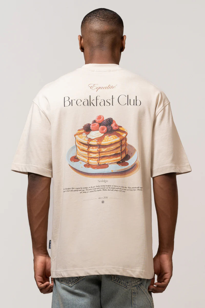 DAS FRÜHSTÜCK-OVERSIZE-T-Shirt OFF-WHITE