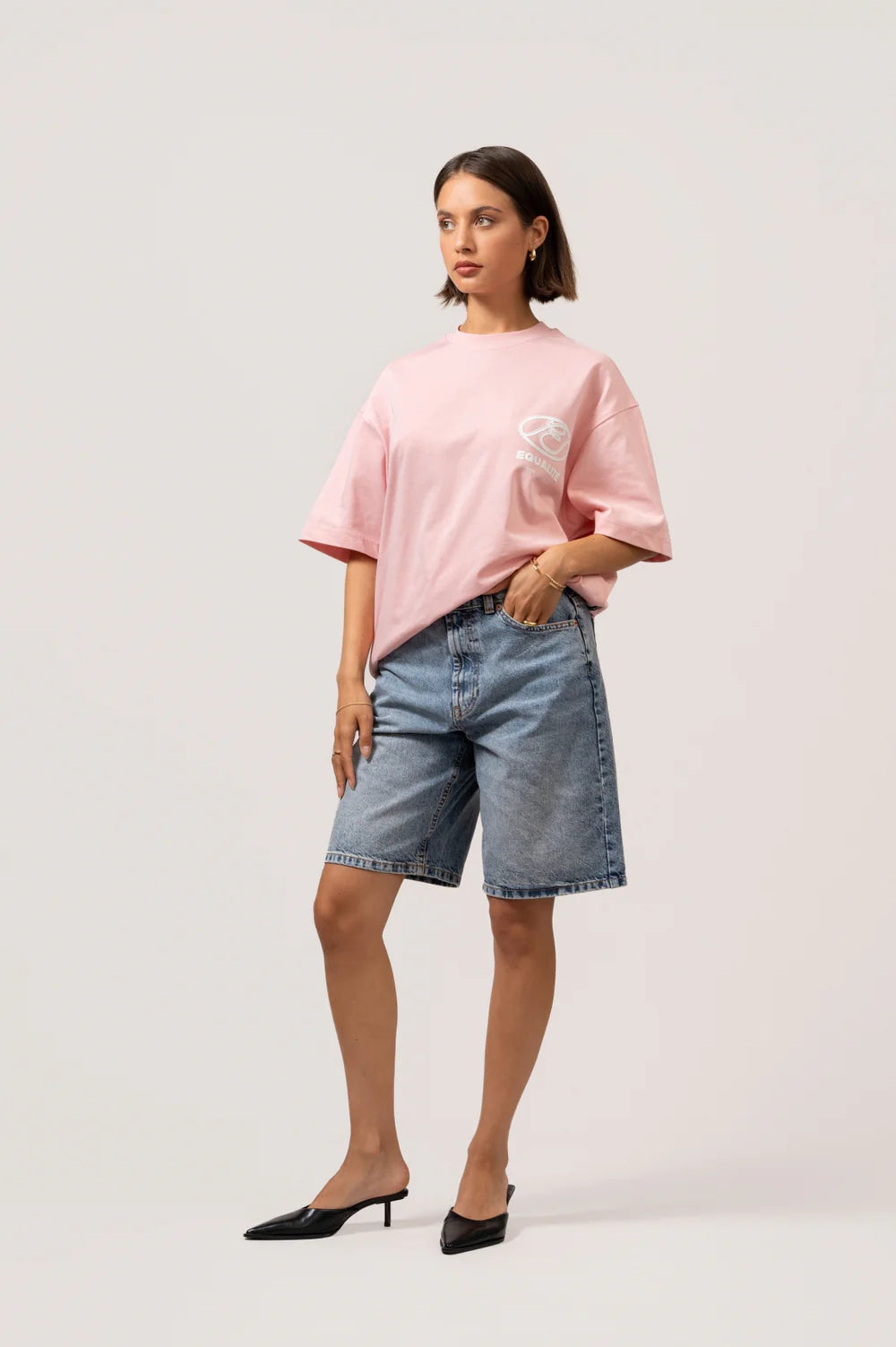 ARID OVERSIZED TEE PINK