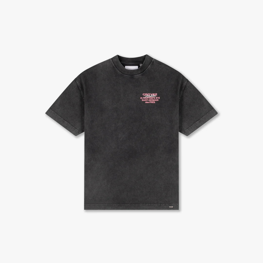 CROYEZ PRINTEMPS T-SHIRT - ACID WASH