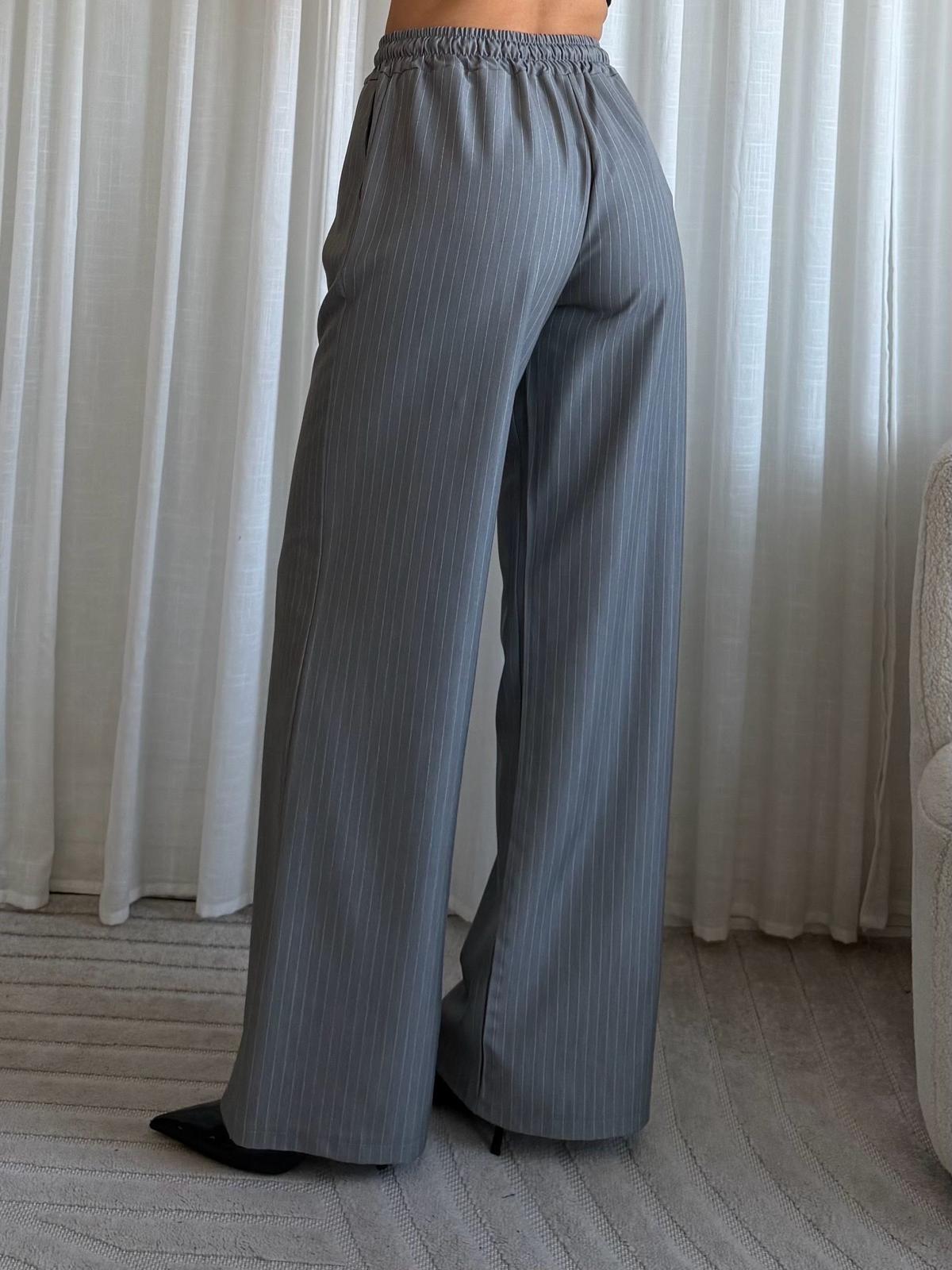 Eight paris - Stripe Pantalon – Grijs