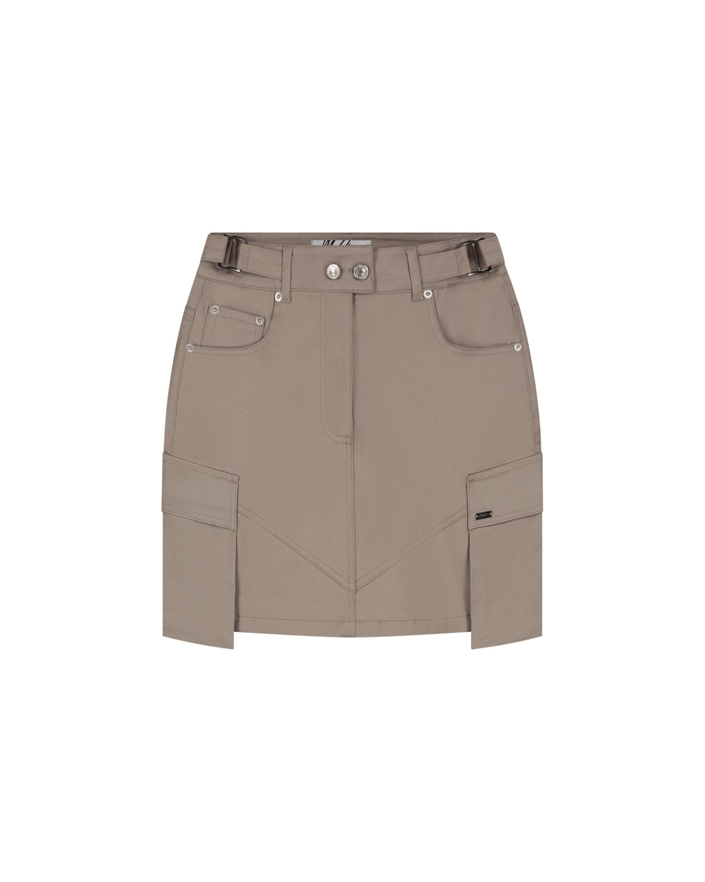 Malelions Women Cargo Skirt | Taupe