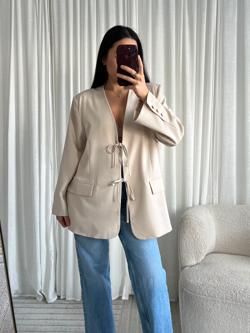 Blazer Jolie - Crème