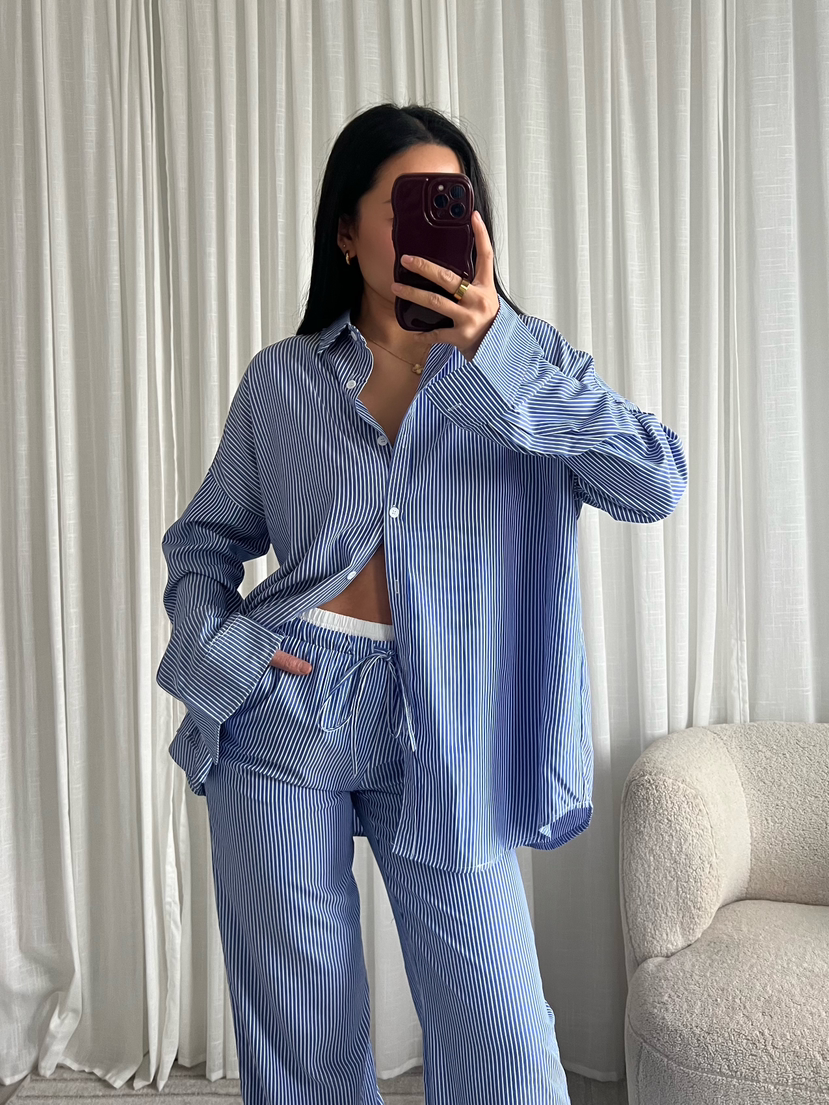 Loungewear Blouse Alisa - Dark Blue